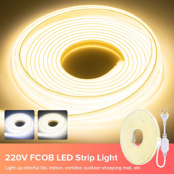 FCOB LED Strip Light 420 Leds High Brightness Outdoor IP65